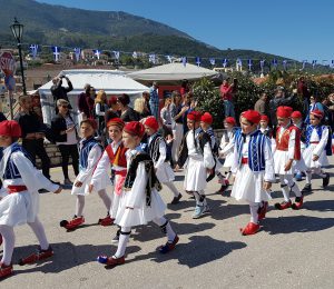 25th March parade in Vathy, Ithaca